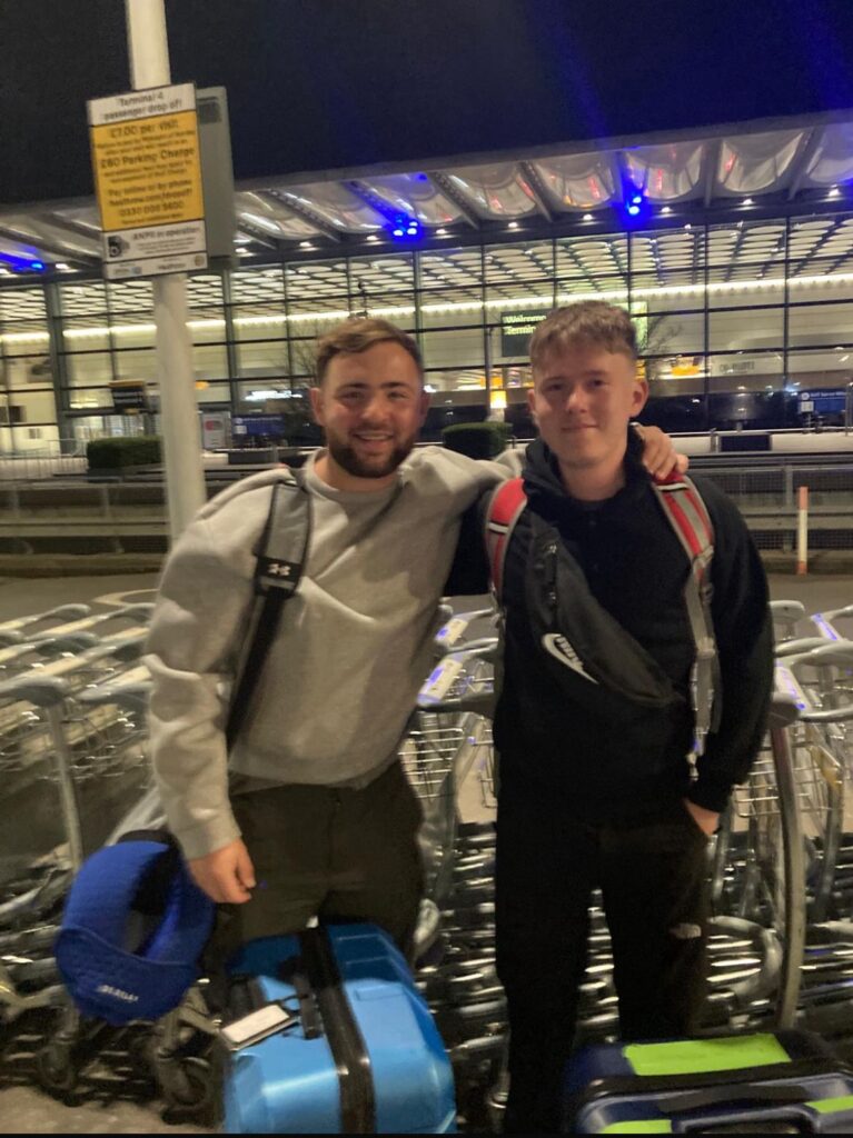 The winners of last years Thames Valley Construction Training Association Apprentice of the year from Morris & Blunt and Moorland Heritage members of the Association fly out last night to do 2 weeks of Charity work in Tanzania, we wish them both well. We will record their progress over the two weeks.